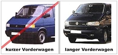 Farol direito compatível com Volkswagen T4 1996 1997 1998 1999 2000 2001 2002 2003 VP314p Lâmpada de carro de luz de luz