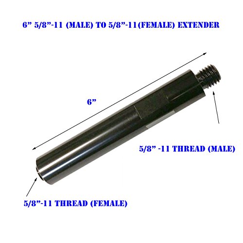 MTP 6 150cm de broca de núcleo de xxtension 5/8 -11 thread masculino para 5/8 -11 Extensoras femininas Drill/martelo