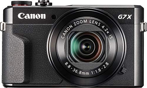 Canon PowerShot Câmera Digital G7 X Mark II com Wi-Fi & NFC, Tela LCD e Sensor de 1 polegada-pacote de valor de 11 peças