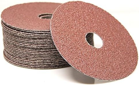 ABRASIVOS DE BENCHMARK 4-1/2 A rio de fibra de resina de óxido de alumínio e discos de lixamento para metais, madeira e fibra de