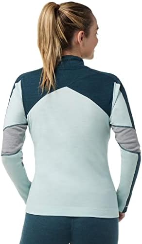 SmartWool Classic Therino Colorblock 1/4 -ZIP - Mulheres