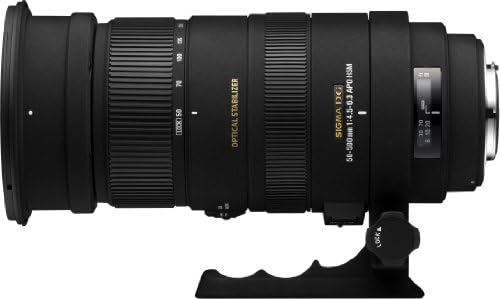 Sigma 50-500mm f/4.5-6.3 APO DG OS HSM SLD Ultra Lens de zoom telefoto para câmera Pentax Digital DSLR