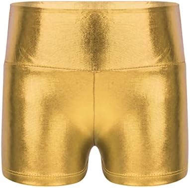 TTAO Girls Gymnastics Letard com shorts atléticos 2pcs Conjunto de balé dance Unitards Biketards Skate Leotard