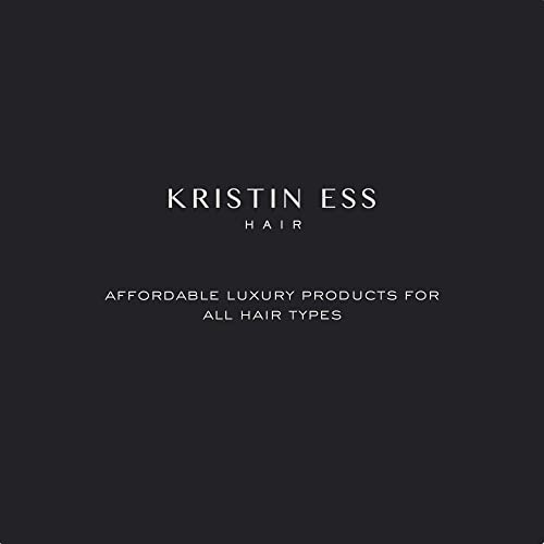 Kristin Ess Profundidade do cabelo Definindo pomada fosca macia para textura + definição, retenção volumizante, definição de estilo, base de água, cor segura + queratina segura, 3,4 oz - pacote de 2