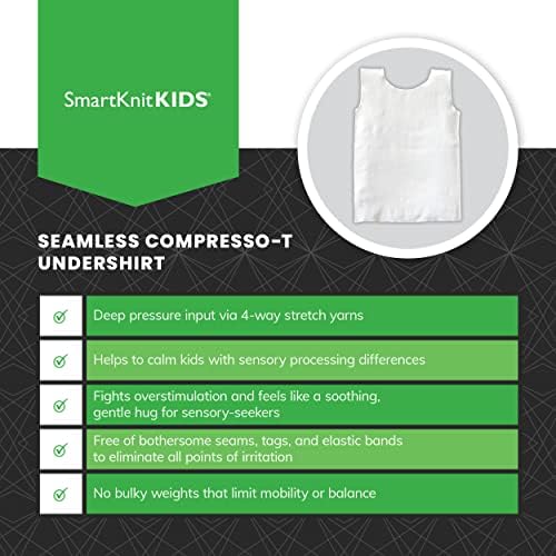 SmartKnitKids Comprecenso-T compressão sub-camiseta 3 pacote