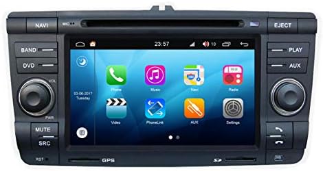 Rovone Android 8.0 no Sistema de Navegação GPS de DVD DASH DVD para Skoda Yeti Octavia Laura com Rádio Estéreo Bluetooth