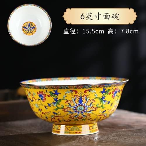 Xialon 15,5cm 6.1 em Jingdezhen Housed Housed Ceramic Bow