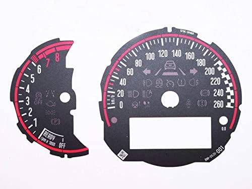 Gazoz Performance Racing Instrument Cluster RPM+Speedo para Mini Cooper S F54 F55 F56 F57 F58 F59
