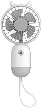 Xysm Fã de veado fofo portátil portátil portátil Recarregável Mini Fan refrigerado a ar para uso doméstico ao ar livre