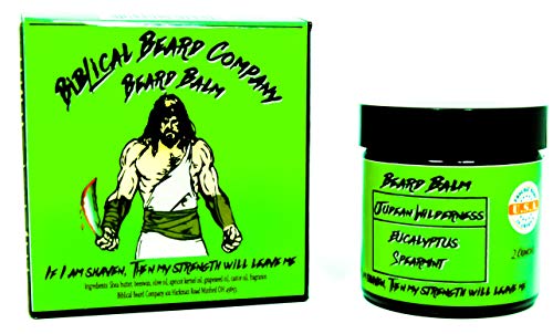 Biblical Beard Company - Beard Balm - Judean Wilderness Scent - Feito nos EUA