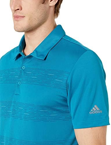 Polo xadrez masculino da Adidas