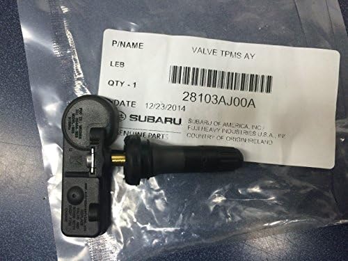Subaru genuíno TPMS Sensor de pressão dos pneus 28103aj00