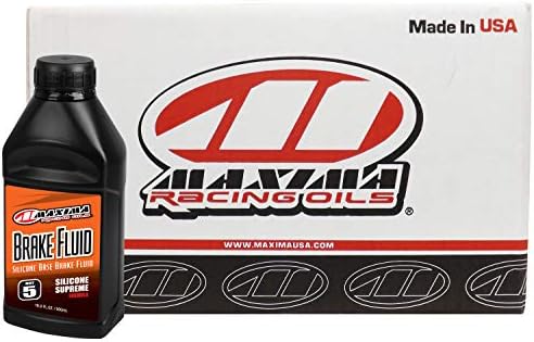 Maxima Racing Oils 80-81916-4pk DOT 5 Fluido de freio de silicone 16,9 oz, 4-pacote