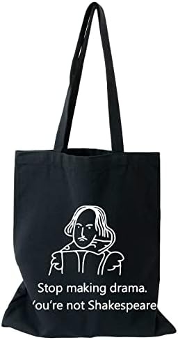 Kiekiecoo Canvas Bag Bag preto estético personalizado personalizado bolsas de mercearia reutilizável