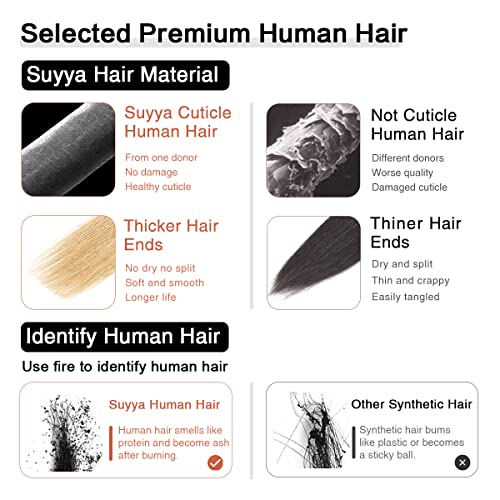 Fita suyya em extensões de cabelo Humano Human 50g/pack 20pcs Fita de trama de pele sem costura em extensões de cabelo humano