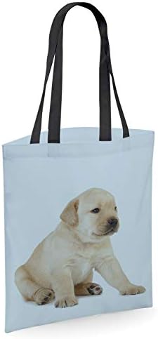Bang Tidy Roupas Labrador Puppy Gifts for Dog Lovers Proprietários - Sacos de ombro reutilizáveis ​​para compradores