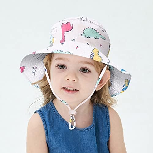 Proteção Cute Cute Spring Bucket Strap Summer ao ar livre chapéus de queixo solar desenho animado Kids Ajusta Captante Sun Beach Bap Hats Kids &