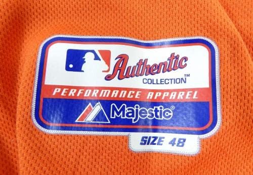 2013-19 Houston Astros 27 Game usou Orange Jersey Place Removed 48 DP25509 - Jerseys MLB usada para jogo MLB
