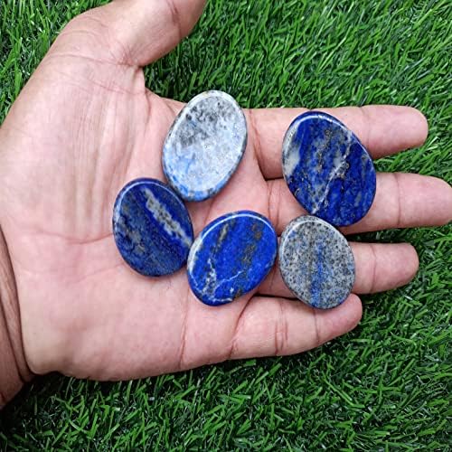 Lapis Lazuli Preocupação de Pedra para Cristal Polícia de Polícia de Polícia de Polícia de Pão de Pão 3 PCs