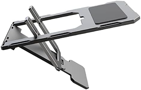 Solustre Tablet titular 1pc ângulo portátil comprimido de telefone ajustável segurando o rack dobrável dobrável suporte de alumínio da mesa de mesa de mesa de mesa multifuncional