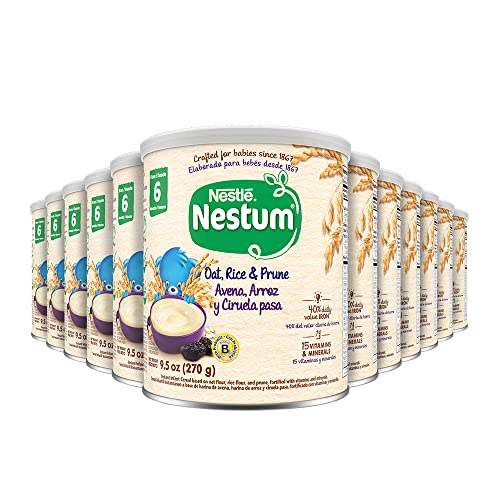 Cereais infantis Nestlé Nestum, 5 cereais, 10,6 oz