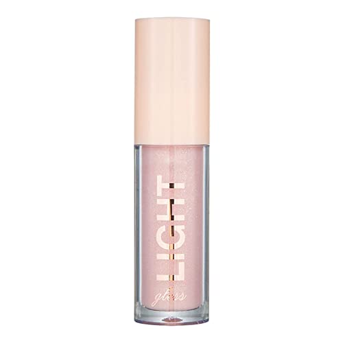 Xiahium e l f cosméticos água líquido tinta líquida vidro leve 12 cores hidratante Lip Lip Lip Gloss Glaze 3,5ml para homens