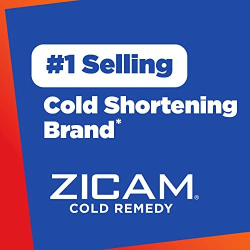 Zicam Remedy Cold Zinc Rapidmelts, Sabor Citrus, 25 contagem