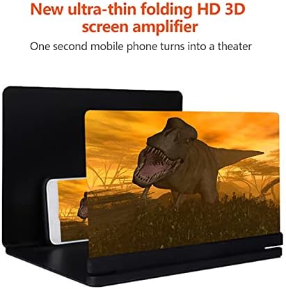 TKFDC Filme 12 polegadas Telefone celular 3D Video de vídeo dobrável Curvado Smartphone Anstring Smarting Stand Stand