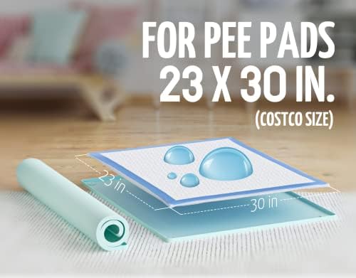 Skywin Pee Pad Padring - Sem derramamento e vazamentos Silicone Puppy Pad Padrocer, Seguro de 30 x 23 polegadas