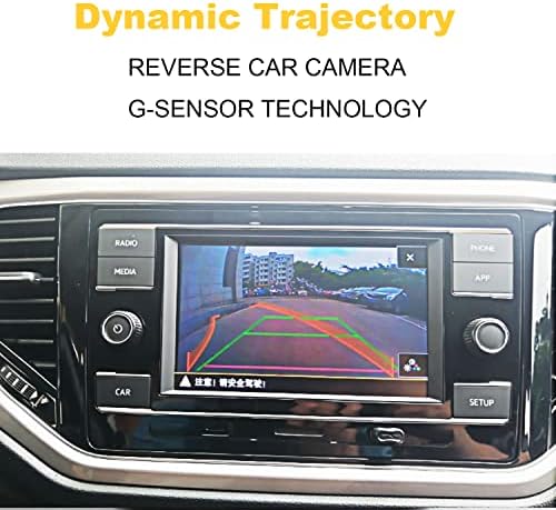 Câmera de porta -malas de carro Câmera traseira dinâmica Visualização HD para Audi A4 A5 S5 Q3 Q5 Para VW Passat Tiguan Golf