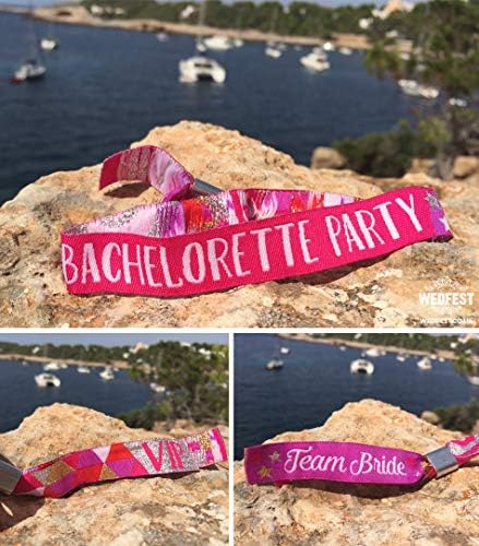 Bachelorette Party Festival Pulseiras Bracelets Favores de fim de semana