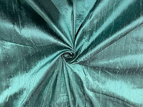 puro seda dupioni tecido marinho verde x preto cor 54 com slubs*mm82 [12] pelo quintal