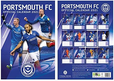 Calendário de futebol oficial do Portsmouth FC 2021