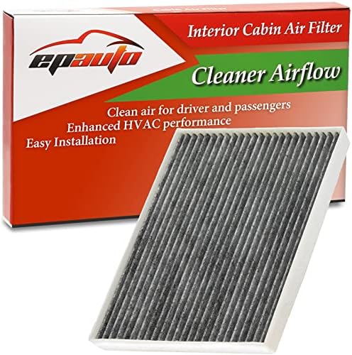 Substituição EPAUTO CP058 para o filtro de ar da cabine Hyundai Premium inclui carbono ativado