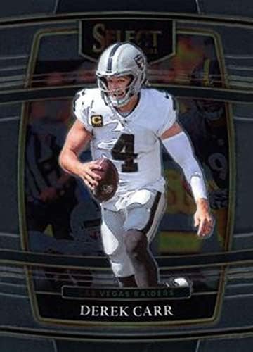 2021 Panini Selecione 21 Derek Carr Concourse Las Vegas Raiders NFL Football Trading Card