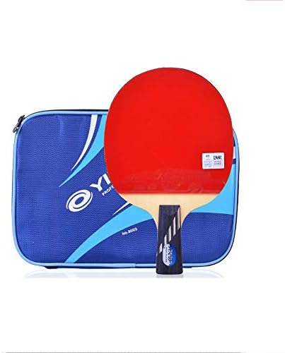 Conjunto de raquete de ping ping sshhi, tênis de tênis de mesa rápida, para jogadores de nível profissional, durável/como