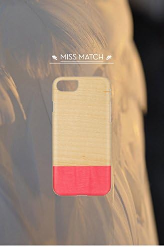 Man & Wood 2020 iPhone SE / 8/7 estojo, capa, madeira natural, capa do iPhone da Miss Match