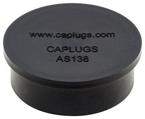 Caplugs ZAS13848BQ1 Plastic Electrical Connector Dust Cap AS138-48B, PE-LD, Meets New SAE Aerospace Specification AS85049/138. Por favor, veja desenho preto