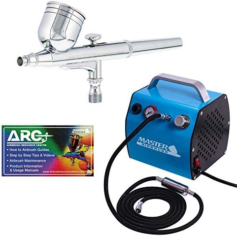 Kit de Airbrush de Airbrush Desempenho de Airbrush Master com compressor de ar Master com mangueira de ar e armadilha de umidade