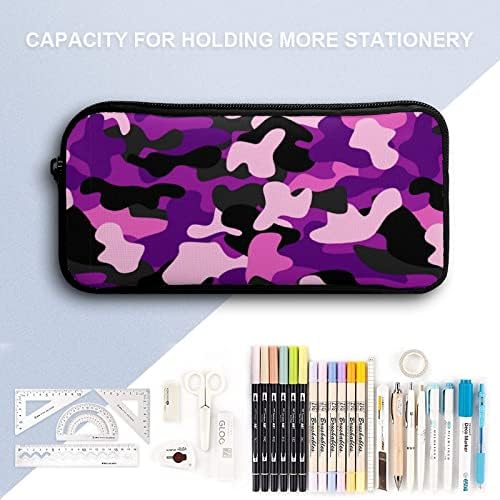 Black Pink Camouflage Lápis Case Yho Grande caixa