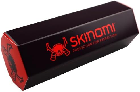 Skinomi Black Carbon Fiber Compation Skin Compatível com Samsung Galaxy Note 2 Techskin com protetor de tela de filme
