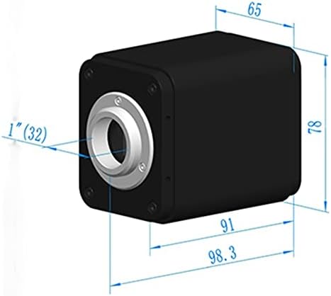 Taozuying 4K Ultra HD Câmera HDMI Compatível Microscópio Digital Câmeras 8m IMX485 1/1.2 Sensor