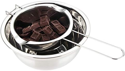 Doitool Coffee mais quente Candy Chocolate Delding Pote de aço inoxidável Double caldeira maconha de metal com alça
