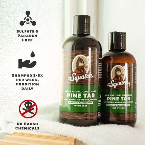 Dr. Squatch Fresh Falls Shampoo + Pacote de Cabelo Condicionador