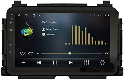 Android 10 Autoradio Navigação de carro Multimídia GPS Radio de toque GPS 2.5D Screen Forhonda Vezel/HR-V/XR-V 2013-2020