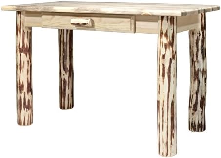 Montana Woodworks Montana Collection Writing Desk, pronta para terminar