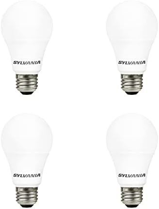 Sylvania liderou a lâmpada A19, 60W equivalente, branca macia - 24 pacote e lâmpada A19 LED, 100W equivalente, eficiente 14W, 1500