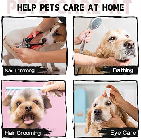 Hammock para cães para cães para cães para cães e gatos, relaxamento Pet Helicing Sling Helper, Hammock de limpeza de animais