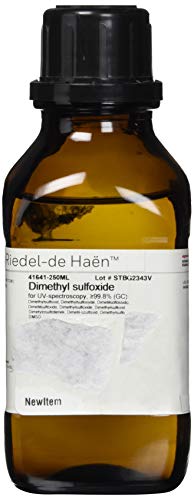 Honeywell 41641-250ml Riedel-de Haen Dimetilsulfóxido para Espectroscopia UV, 99,8%, 250 ml