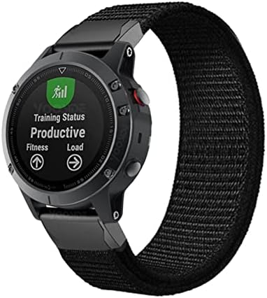 EGSDSE 22mm 26mm Nylon tira para Garmin Fenix ​​7 7x 6 6x Pro fenix 5 5x mais 3 3hr Forerunner 935 945 D2 Bravo Remanwle